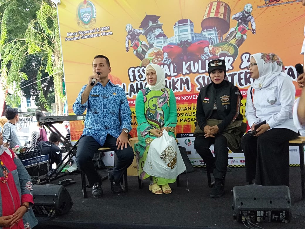 80 UKM Ramaikan Indonesia Internasional Bikers Gathering di Medan